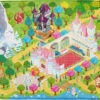 Spielmatte 100x150 - Extra Weich - Traumschloss -Garten - Balkon Store achoka r spielmatte 100x150 extra weich traumschloss