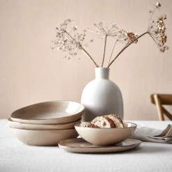 4x Schale 390ml FINCA In Beige -Garten - Balkon Store butlers 4x schale 390ml finca in beige 5