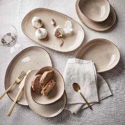 4x Schale 390ml FINCA In Beige -Garten - Balkon Store butlers 4x schale 390ml finca in beige 7