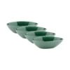 4x Schale 600ml DE LA ROYA In Dunkelgrün -Garten - Balkon Store butlers 4x schale 600ml de la roya in dunkelgrun