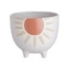 Blumentopf Ø16cm SUNNY-SIDE In Creme -Garten - Balkon Store butlers blumentopf o16cm sunny side in creme
