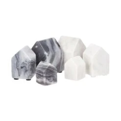 Deko-Haus L 6 X H 9cm BLOCKHOUSE In Weiß -Garten - Balkon Store butlers deko haus l 6 x h 9cm blockhouse in weiss 7