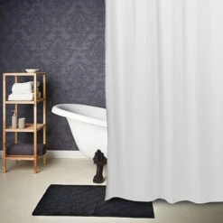 Duschvorhang Waffeloptik WET WET WET In Weiß -Garten - Balkon Store butlers duschvorhang waffeloptik wet wet wet in weiss 4