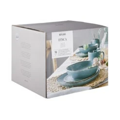 Geschirr-Set 16-tlg. FINCA In Blau -Garten - Balkon Store butlers geschirr set 16 tlg finca in blau 2