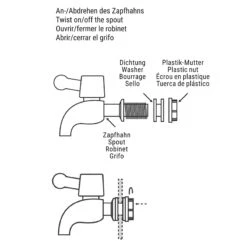 Getränkespender 2-teilig REFRESH In Transparent 23 Getränkespender 2-teilig REFRESH In Transparent -Garten - Balkon Store butlers getrankespender 2 teilig refresh in transparent 10