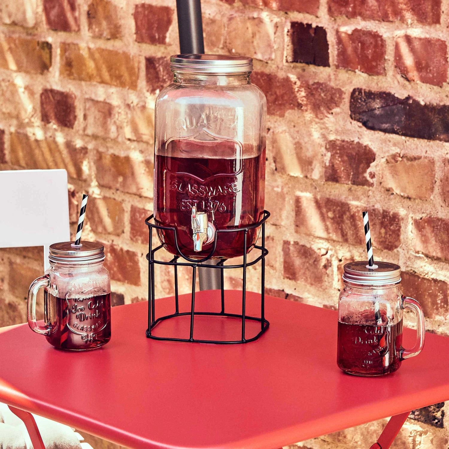 Getränkespender 2-teilig REFRESH In Transparent 8 Getränkespender 2-teilig REFRESH In Transparent – Bild 6