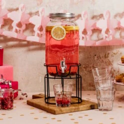 Getränkespender 2-teilig REFRESH In Transparent 21 Getränkespender 2-teilig REFRESH In Transparent -Garten - Balkon Store butlers getrankespender 2 teilig refresh in transparent 8