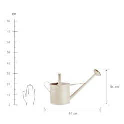 Gießkanne 8l ZINC In Beige -Garten - Balkon Store butlers giesskanne 8l zinc in beige 3