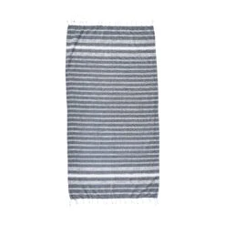 Hamamtuch L 170 X B 90cm SURFSIDE In Blau 10 Hamamtuch L 170 X B 90cm SURFSIDE In Blau -Garten - Balkon Store butlers hamamtuch l 170 x b 90cm surfside in blau 2