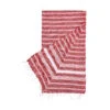 Hamamtuch L 170 X B 90cm SURFSIDE In Rot 2 Hamamtuch L 170 X B 90cm SURFSIDE In Rot -Garten - Balkon Store butlers hamamtuch l 170 x b 90cm surfside in rot