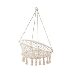 Hängesessel Mit Fransen Ø100cm PARADISE NOW In Creme -Garten - Balkon Store butlers hangesessel mit fransen o100cm paradise now in creme 4