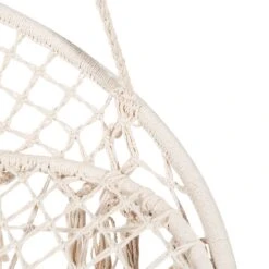 Hängesessel Mit Fransen Ø100cm PARADISE NOW In Creme -Garten - Balkon Store butlers hangesessel mit fransen o100cm paradise now in creme 7