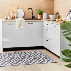 In- & Outdoor-Teppich Ethno Rauten L 180 X B 118cm COLOUR CLASH In Schwarz-Weiß 16 In- & Outdoor-Teppich Ethno Rauten L 180 X B 118cm COLOUR CLASH In Schwarz-Weiß -Garten - Balkon Store butlers in and outdoor teppich ethno rauten l 180 x b 118cm colour clash in schwarz weiss 6