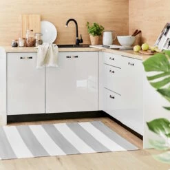 In- & Outdoor-Teppich Streifen L 180 X B 120cm COLOUR CLASH In Grau -Garten - Balkon Store butlers in and outdoor teppich streifen l 180 x b 120cm colour clash in grau 7