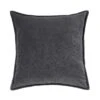 Kissen L 45 X B 45cm COTTON VELVET In Anthrazit -Garten - Balkon Store butlers kissen l 45 x b 45cm cotton velvet in anthrazit
