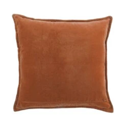 Kissen L 45 X B 45cm COTTON VELVET In Hellbraun 11 Kissen L 45 X B 45cm COTTON VELVET In Hellbraun -Garten - Balkon Store butlers kissen l 45 x b 45cm cotton velvet in hellbraun 2