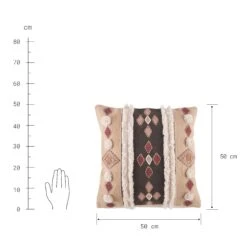 Kissen L 50 X B 50cm HIPPIE TRAIL In Bunt 9 Kissen L 50 X B 50cm HIPPIE TRAIL In Bunt -Garten - Balkon Store butlers kissen l 50 x b 50cm hippie trail in bunt 3