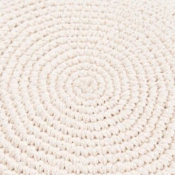 Kissen Ø45cm DAISY In Weiß -Garten - Balkon Store butlers kissen o45cm daisy in weiss 5