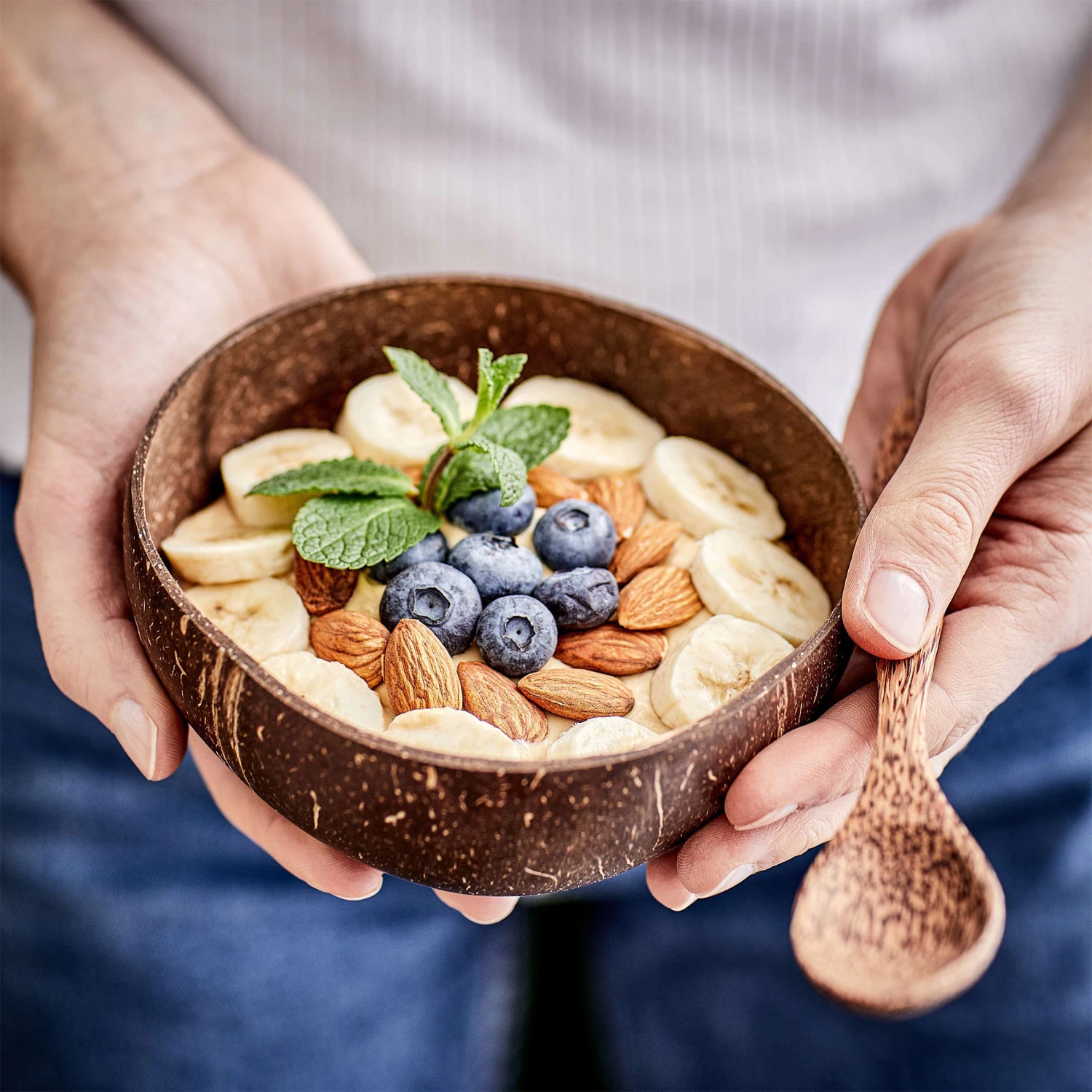 Kokosnussschale 430ml COCONUT In Braun 6 Kokosnussschale 430ml COCONUT In Braun – Bild 4