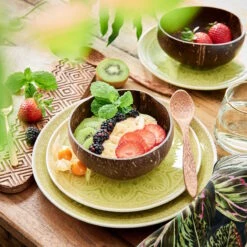 Kokosnussschale 430ml COCONUT In Braun 14 Kokosnussschale 430ml COCONUT In Braun -Garten - Balkon Store butlers kokosnussschale 430ml coconut in braun 5