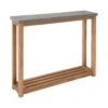 Konsole Mit Zementplatte CONCRETE In Natur-Grau -Garten - Balkon Store butlers konsole mit zementplatte concrete in natur grau