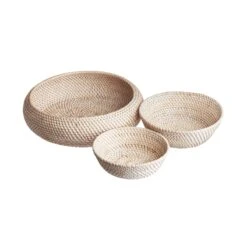 Korb Rund Ø24cm RONDA In Natur -Garten - Balkon Store butlers korb rund o24cm ronda in natur 4