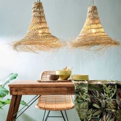 Lampenschirm Höhe 40cm BOMAS In Natur -Garten - Balkon Store butlers lampenschirm hohe 40cm bomas in natur 8