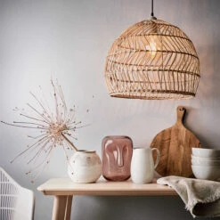 Garten - Balkon Store -Garten - Balkon Store butlers lampenschirm o49cm corbelle in natur 1