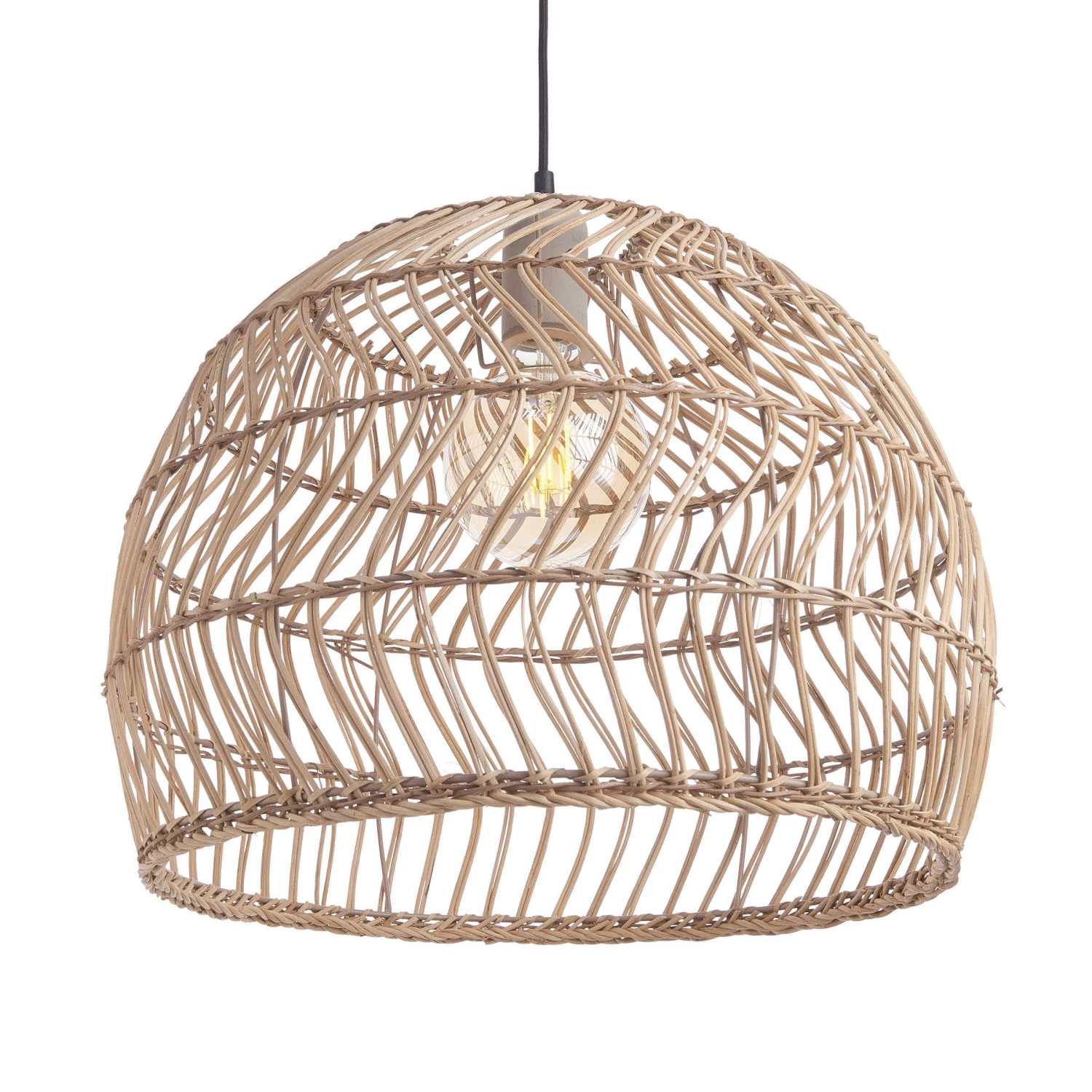 Lampenschirm Ø49cm CORBELLE In Natur 6 Lampenschirm Ø49cm CORBELLE In Natur – Bild 5