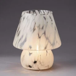 Garten - Balkon Store -Garten - Balkon Store butlers led leuchte hohe 21cm miss marble in hellblau 1