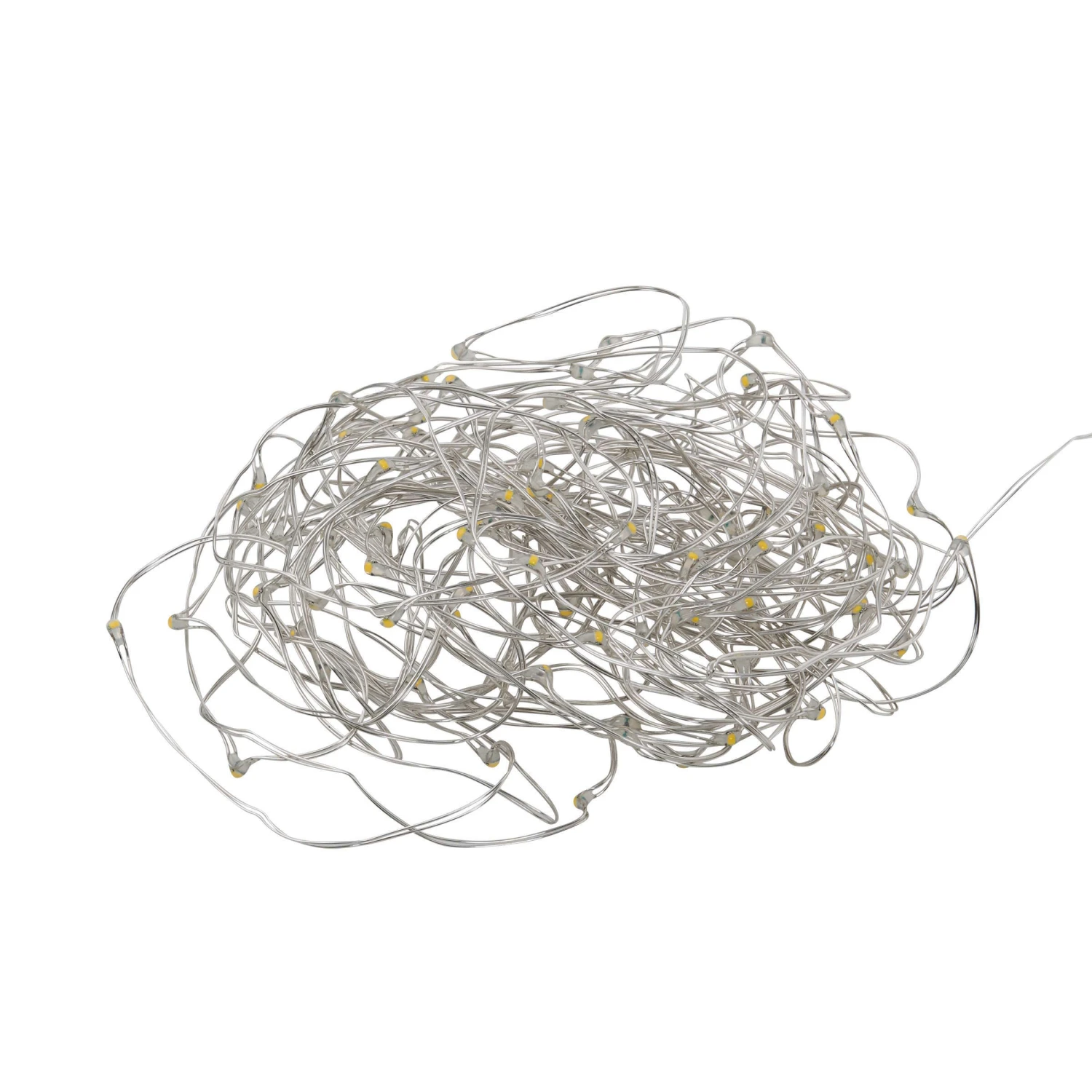 LED Lichterkette 100 Lichter Mit USB-Batteriefach TWINE LIGHTS In Silber 3 LED Lichterkette 100 Lichter Mit USB-Batteriefach TWINE LIGHTS In Silber