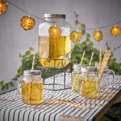 Metallständer Für Getränkespender REFRESH In Schwarz -Garten - Balkon Store butlers metallstander fur getrankespender refresh in schwarz 6