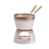 Mini-Fondue Mit 2 Gabeln AU CHOCOLAT In Beige -Garten - Balkon Store butlers mini fondue mit 2 gabeln au chocolat in beige