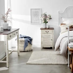 Nachttisch CABOTT COVE In Creme-Braun -Garten - Balkon Store butlers nachttisch cabott cove in creme braun 14