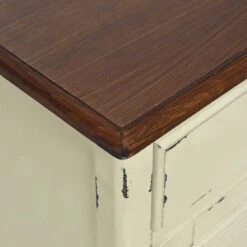 Nachttisch CABOTT COVE In Creme-Braun -Garten - Balkon Store butlers nachttisch cabott cove in creme braun 7