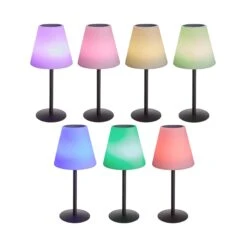 Outdoor Solar-Tischleuchte Mit Farbwechsel LIGHT UP In Schwarz-Weiß 15 Outdoor Solar-Tischleuchte Mit Farbwechsel LIGHT UP In Schwarz-Weiß -Garten - Balkon Store butlers outdoor solar tischleuchte mit farbwechsel light up in schwarz weiss 2