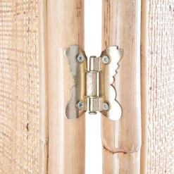 Paravent Aus Rattan L 120 X H 180cm BOHO LOUNGE In Natur -Garten - Balkon Store butlers paravent aus rattan l 120 x h 180cm boho lounge in natur 10