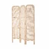 Paravent Aus Rattan L 120 X H 180cm BOHO LOUNGE In Natur -Garten - Balkon Store butlers paravent aus rattan l 120 x h 180cm boho lounge in natur