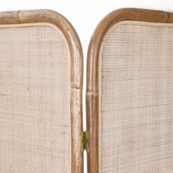 Paravent Aus Rattan L 120 X H 180cm BOHO LOUNGE In Natur -Garten - Balkon Store butlers paravent aus rattan l 120 x h 180cm boho lounge in natur 8