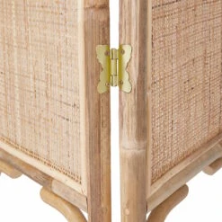 Paravent Aus Rattan L 120 X H 180cm BOHO LOUNGE In Natur -Garten - Balkon Store butlers paravent aus rattan l 120 x h 180cm boho lounge in natur 9