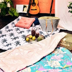 Picknickdecke Japan B 140 X T 180cm PICNIC DELUXE In Bunt -Garten - Balkon Store butlers picknickdecke japan b 140 x t 180cm picnic deluxe in bunt 6