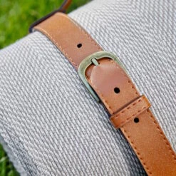 Picknickdecke L 150 X B 200cm WANDERLUST In Taupe-Weiß -Garten - Balkon Store butlers picknickdecke l 150 x b 200cm wanderlust in taupe weiss 4