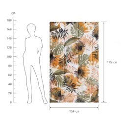 Picknickdecke L 175 X B 154cm PAREA In Bunt 12 Picknickdecke L 175 X B 154cm PAREA In Bunt -Garten - Balkon Store butlers picknickdecke l 175 x b 154cm parea in bunt 3