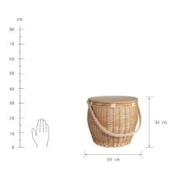 Picknickkorb Inkl. Isolierter Kühltasche THE GREAT OUTDOORS In Natur 15 Picknickkorb Inkl. Isolierter Kühltasche THE GREAT OUTDOORS In Natur -Garten - Balkon Store butlers picknickkorb inkl isolierter kuhltasche the great outdoors in natur 2