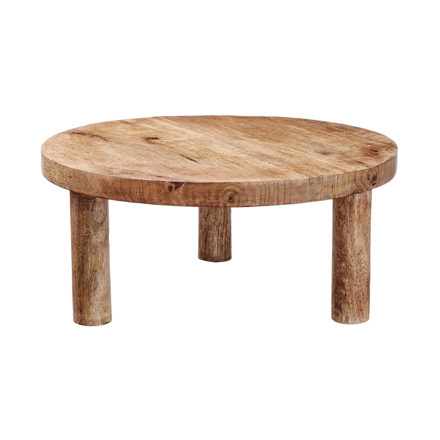 Podest Ø34cm MESA In Braun 3 Podest Ø34cm MESA In Braun