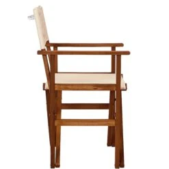 Regiestuhl HOLLYWOOD In Creme -Garten - Balkon Store butlers regiestuhl hollywood in creme 2