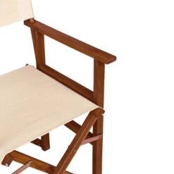 Regiestuhl HOLLYWOOD In Creme -Garten - Balkon Store butlers regiestuhl hollywood in creme 5