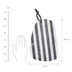 Schneidebrett Organisch Marmor L 30 X B 20cm MARBLE In Schwarz-Weiß -Garten - Balkon Store butlers schneidebrett organisch marmor l 30 x b 20cm marble in schwarz weiss 2