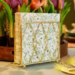 Serviettenhalter HOLD ME TIGHT In Gold -Garten - Balkon Store butlers serviettenhalter hold me tight in gold 3