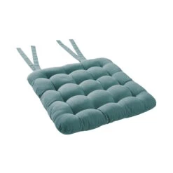 Stuhlkissen Mit Bändchen L 35 X B 37cm SOLID In Türkis 8 Stuhlkissen Mit Bändchen L 35 X B 37cm SOLID In Türkis -Garten - Balkon Store butlers stuhlkissen mit bandchen l 35 x b 37cm solid in turkis 2